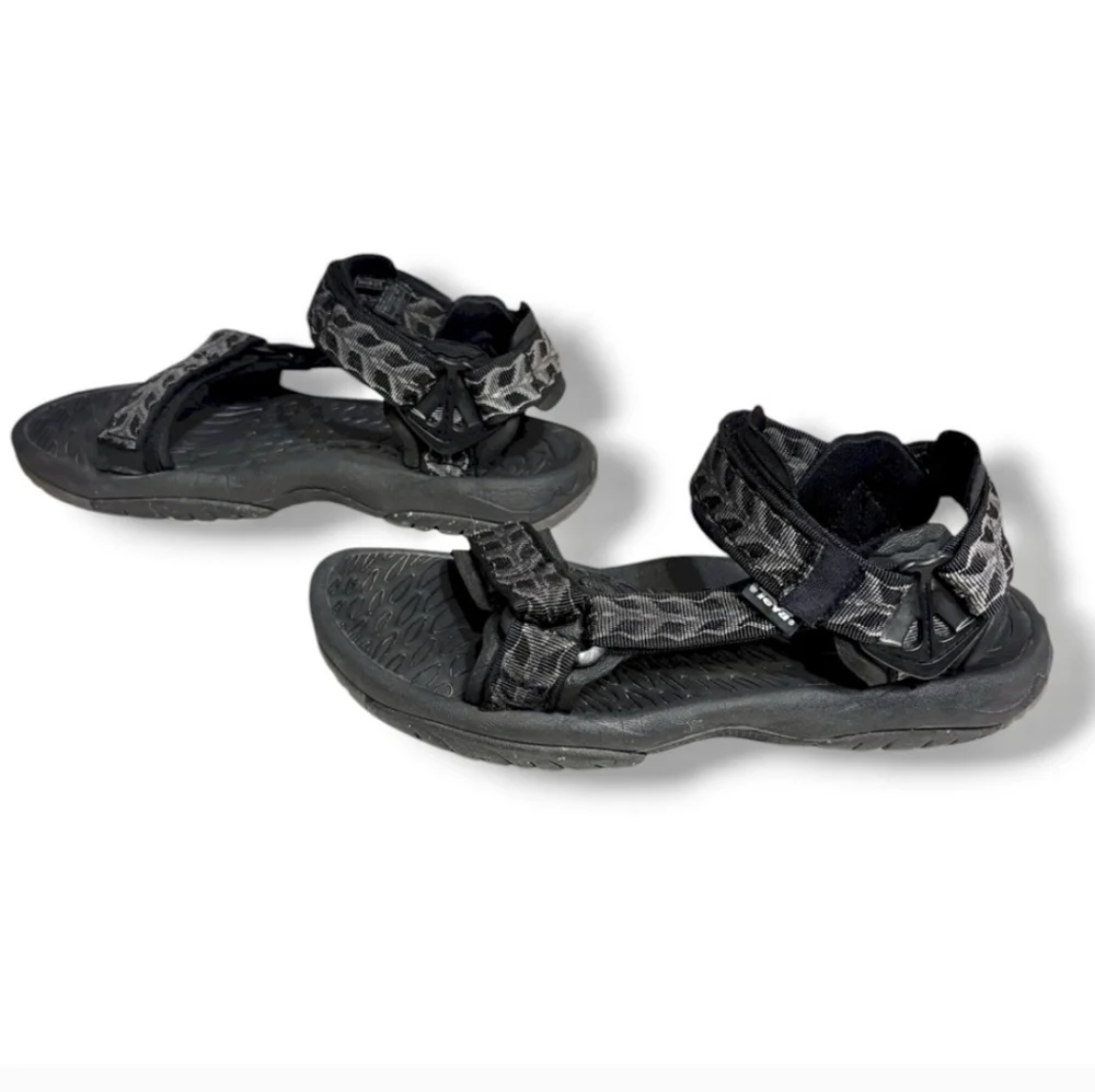 TEVA Black & Grey Web Strap Hiking Sandals